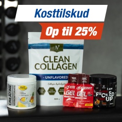 Kosttilskud - Op til 25%
